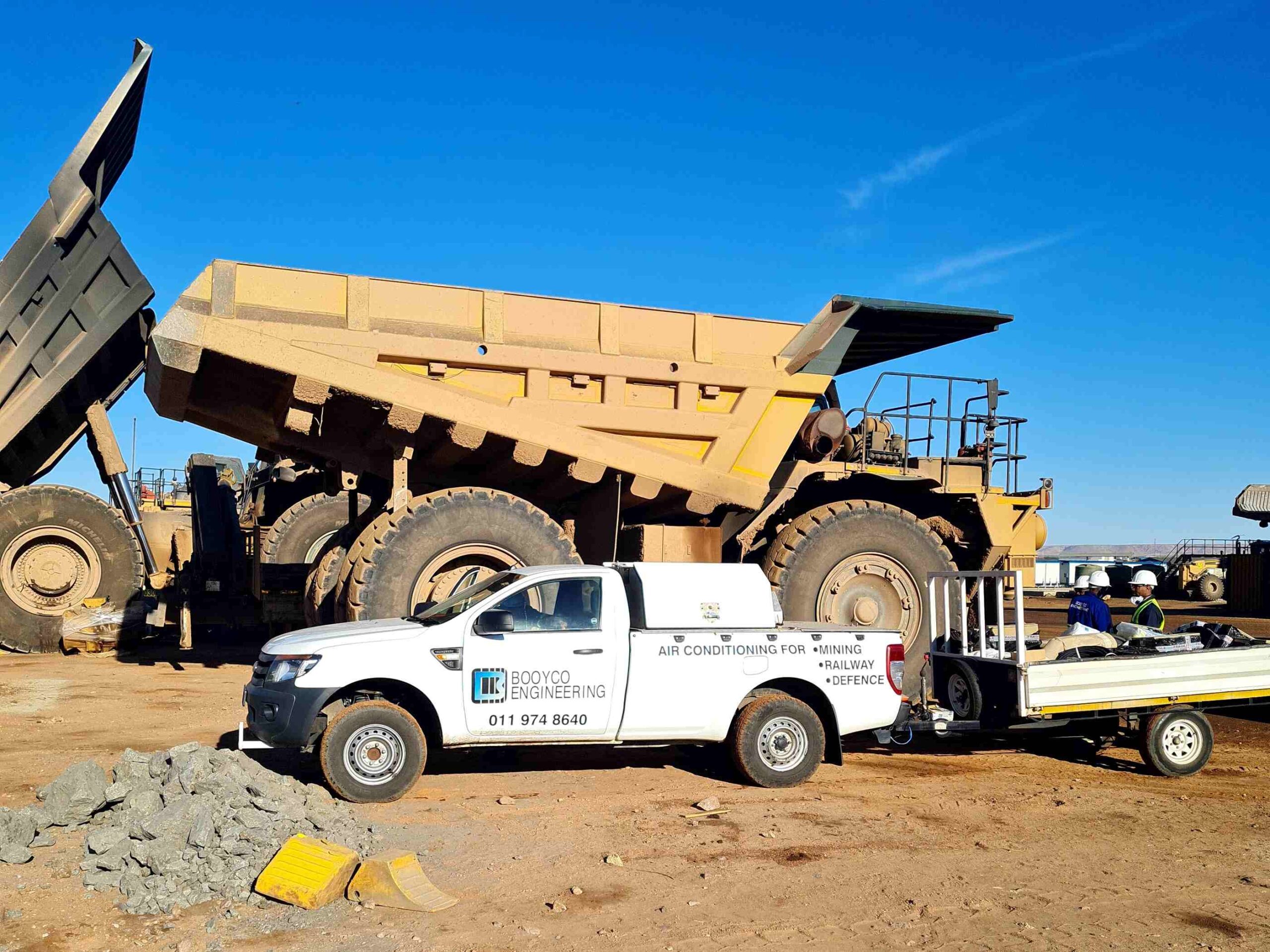 Booyco Engineering’s heavy-duty HVAC systems are engineered to deliver reliable climate control in the harshest mining and construction environments.