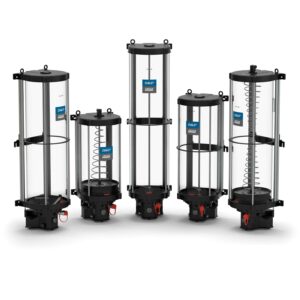 Lincoln P203 8 KG progressive lube systems from SKF drive mobile mine machine reliability.