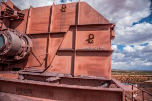 A Weba Chute Systems head chute ensures efficient material transfer while reducing wear and spillage.
