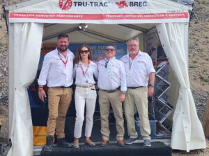 Tru-Trac and BREC team members at Hillhead 2026, reinforcing their strong partnership in the UK market.
