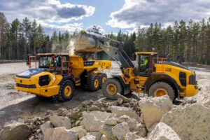 During Q2, Volvo CE delivered the world’s first serial produced A30 Electric articulated haulers to a customer in Norway.