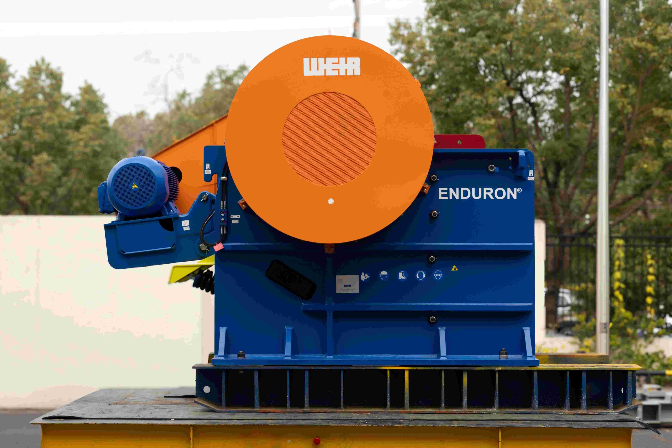 Weir ENDURON jaw crusher.