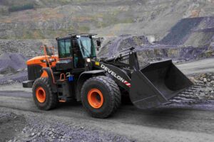 DISA Equipment plans to display a Develon DL420A-7M wheel loader at Electra Mining.