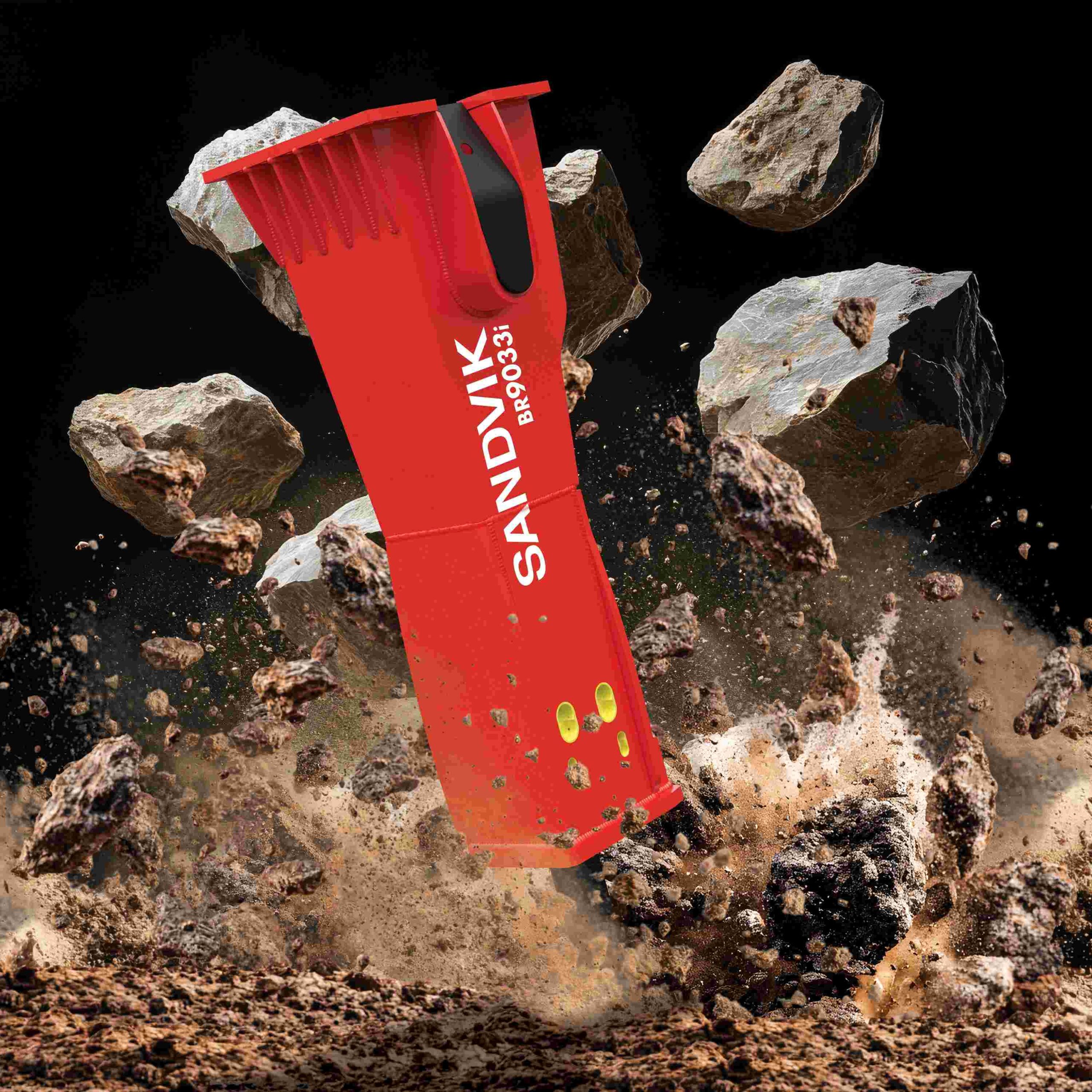 Sandvik hydraulic rock breakers deliver reliable high performance breaking for mining and quarrying applications.
