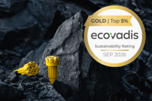 Epiroc is ramping up the recycling of carbide used in its drill bits.