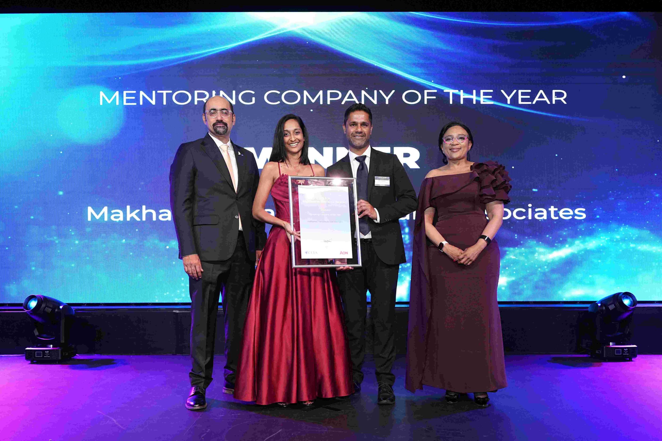 MNA has walked away with the top accolades in the Mentoring Company of the Year category at this year’s CESA Aon Engineering Excellence Awards.