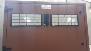 Omniflex alarm panel.