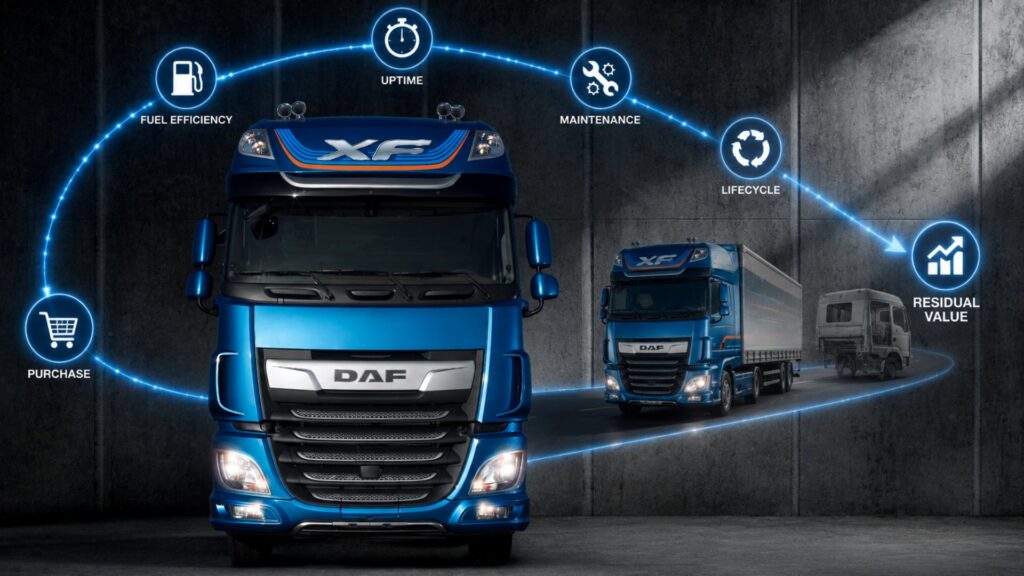 In commercial vehicles, TCO goes beyond the purchase price of a truck, measuring the full cost of operating it throughout its working life.