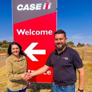 Charlene Badenhorst and Glenn Theron cement their new collaboration.
