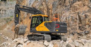 The EC150 can be equipped with a larger bucket than the previous EC140, enabling customers to move more material per pass and boost productivity on the jobsite.