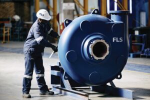 KREBS millMAX pump housings are subjected to comprehensive quality checks at the FLS Stormill Service Centre to support reliable performance in demanding slurry handling environments.