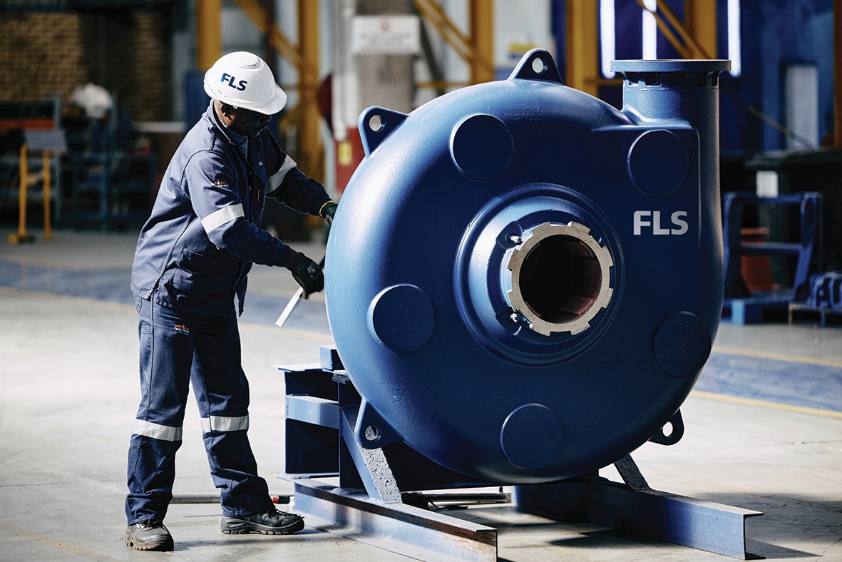 KREBS millMAX pump housings are subjected to comprehensive quality checks at the FLS Stormill Service Centre to support reliable performance in demanding slurry handling environments.