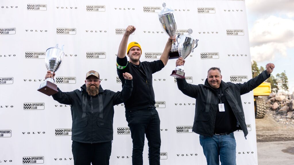 Bernard Vogt (centre) secured the title after delivering consistently strong performances throughout the competition.